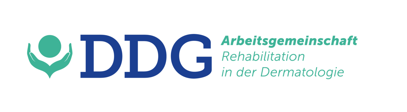 Logo der AG Rehabilitation in der Dermatologie