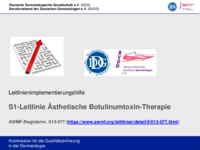 Implementierungshilfe Ästhetische Botulinumtoxin-Therapie